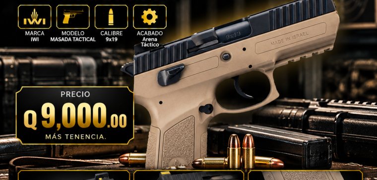 IWI Masada Tactical Arena Táctico