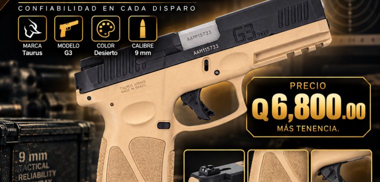 Taurus G3 Desierto